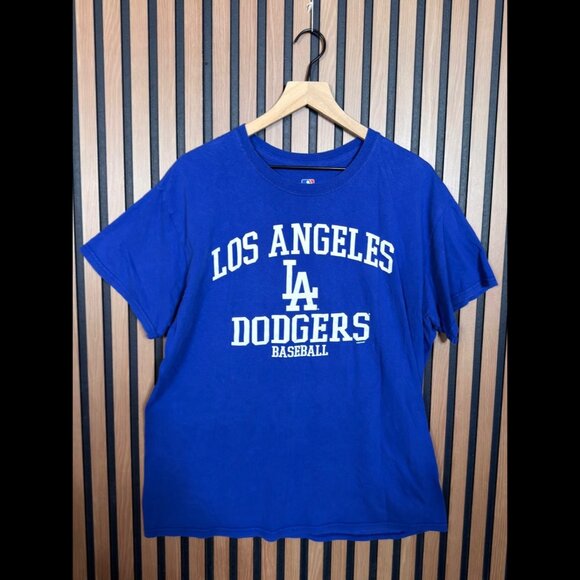Los Angeles Dodgers Other - Los Angeles Dodgers T Shirt Large Mens Blue Short Sleeve Baseball Fan Tee